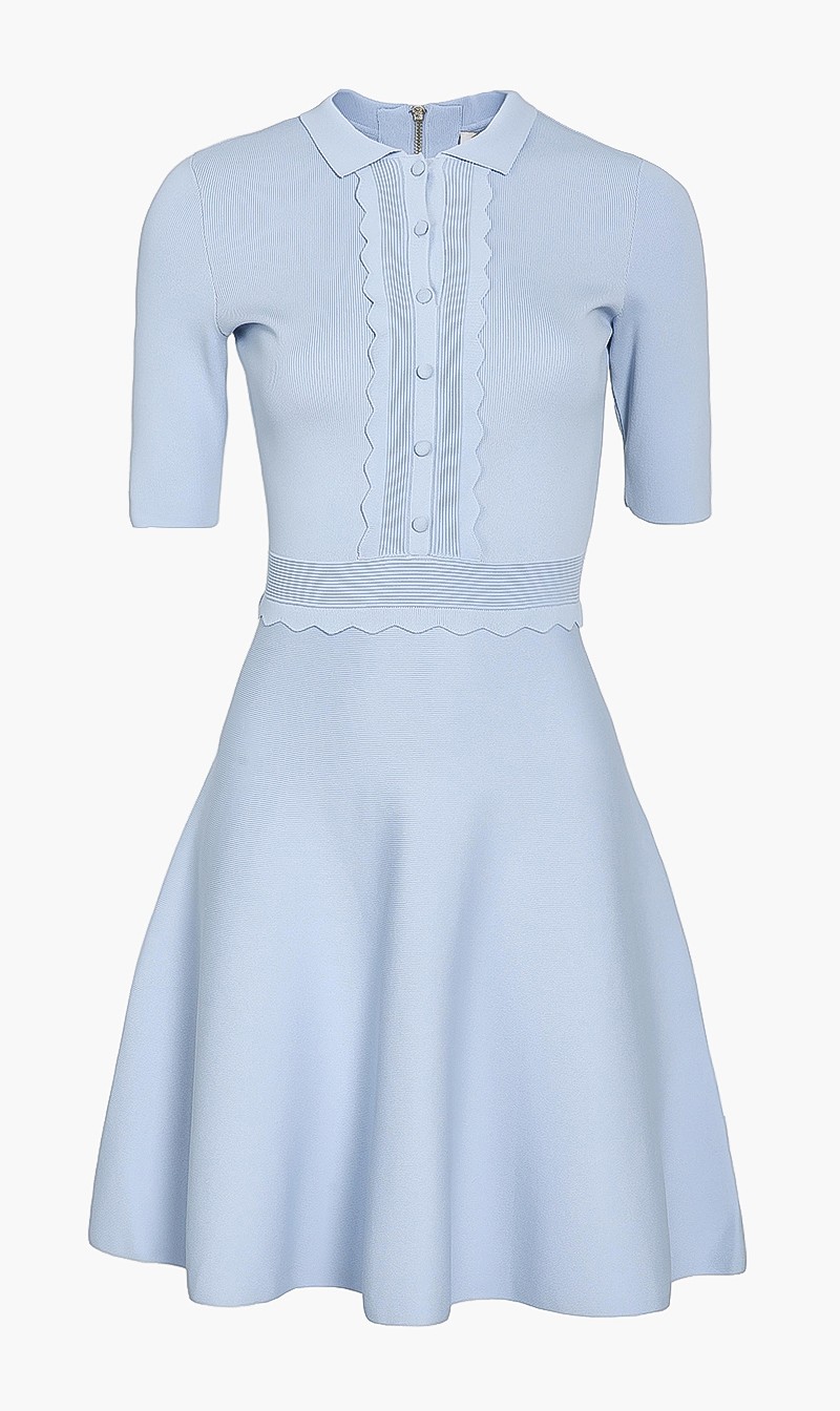 

Ted Baker Scallop Bodice Knitted Dress