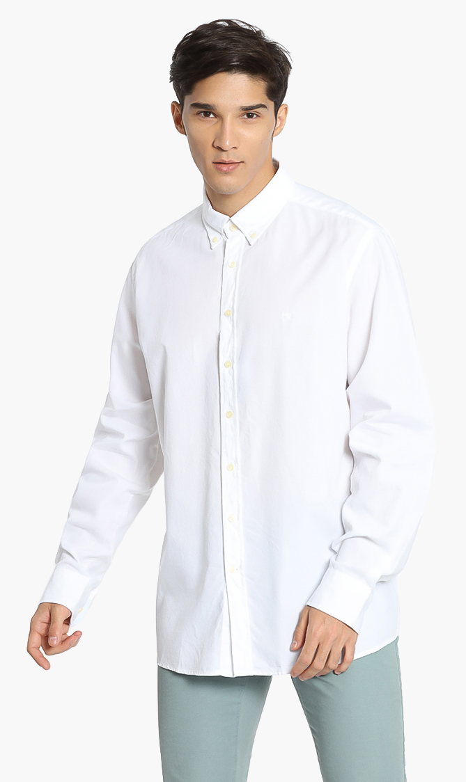 

Hackett London Gmt Dye Oxford Slim Fit Shirt