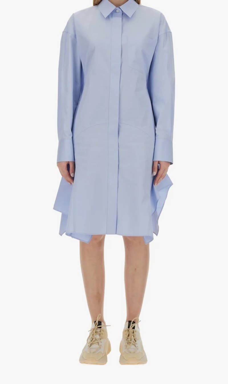

Stella Mc Cartney Blue Shirt Dress for Women | The Deal Outlet