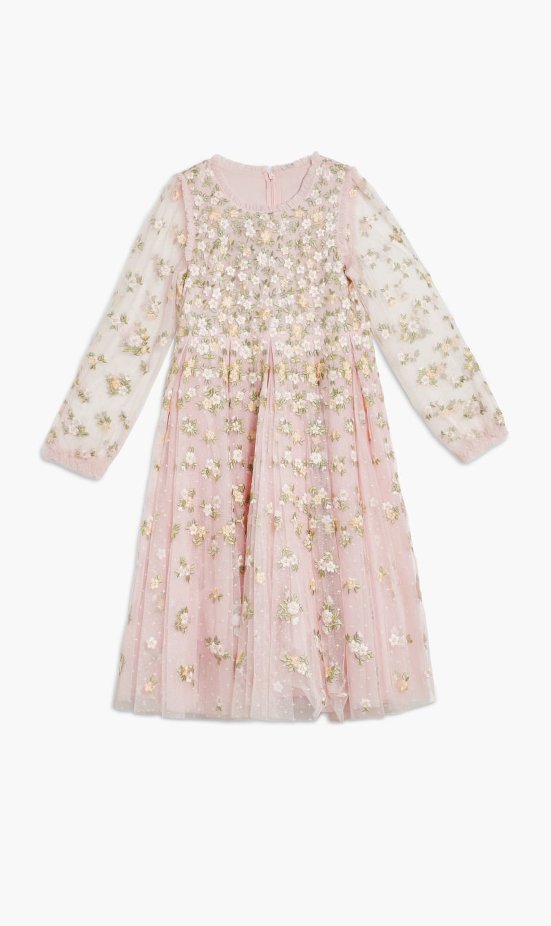 

Needle & Thread Pink Wildflower Ditsy Kids Prom Dress for Kids | The Deal Outlet