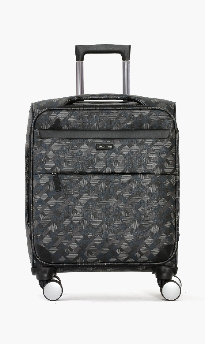 

Cerruti Stars Printed Spinner Suitcase