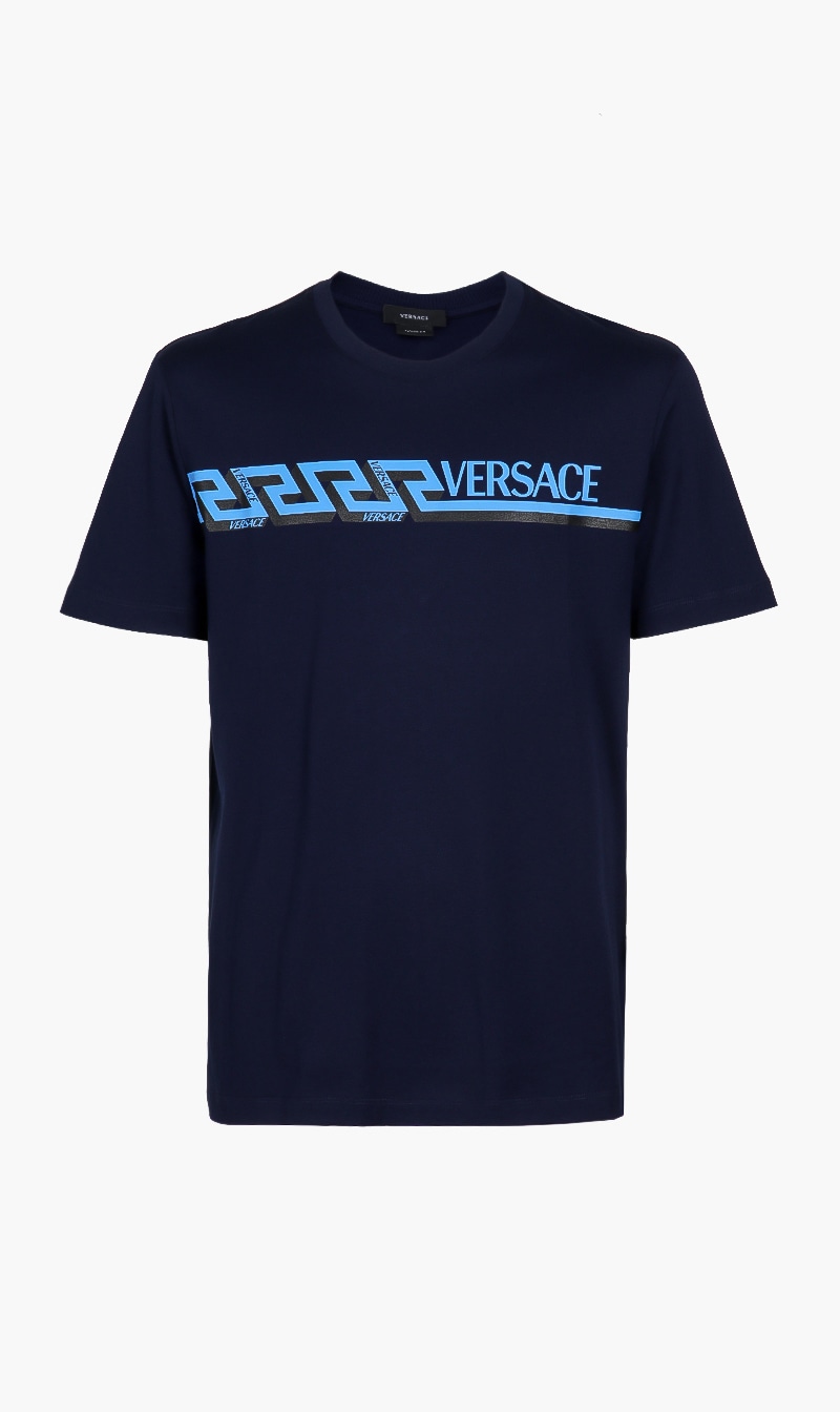 

Greca Crew Neck Logo T-shirt