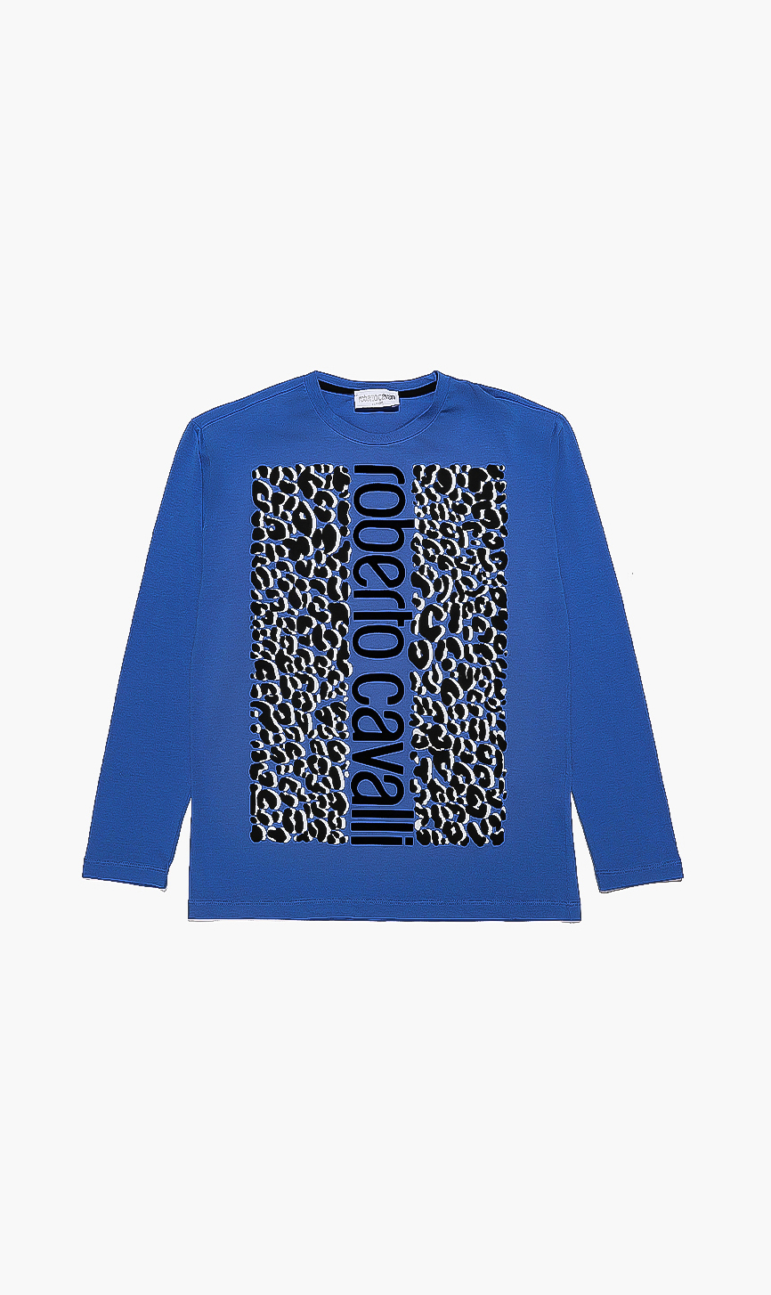 

Roberto Cavalli Logo Animalier T-shirt