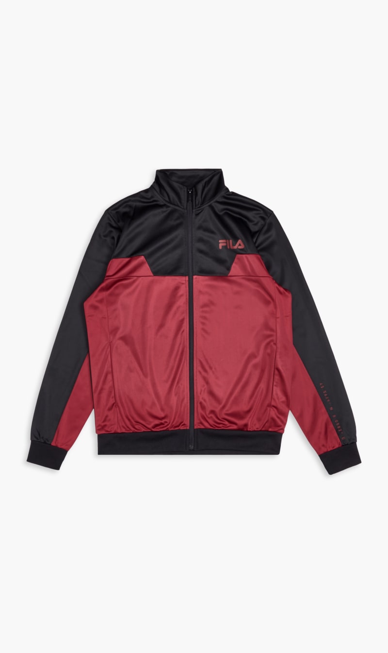 

Color Block Front Zip Jacket, Multi-color
