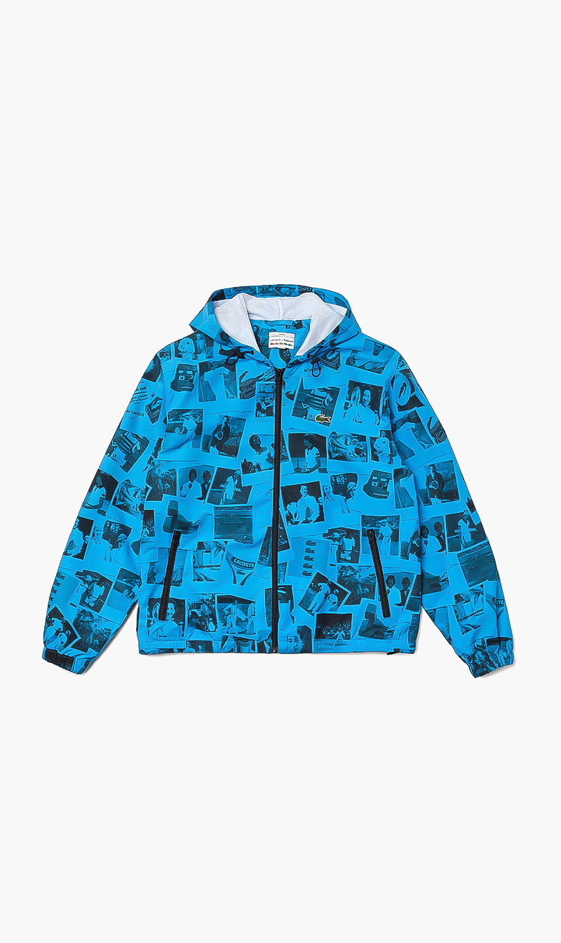 

Printed Jacket, Blue
