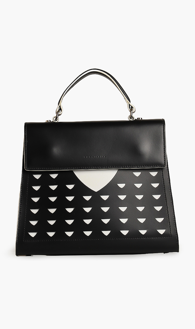 

Coccinelle Leather Cut-out Crossbody Bag