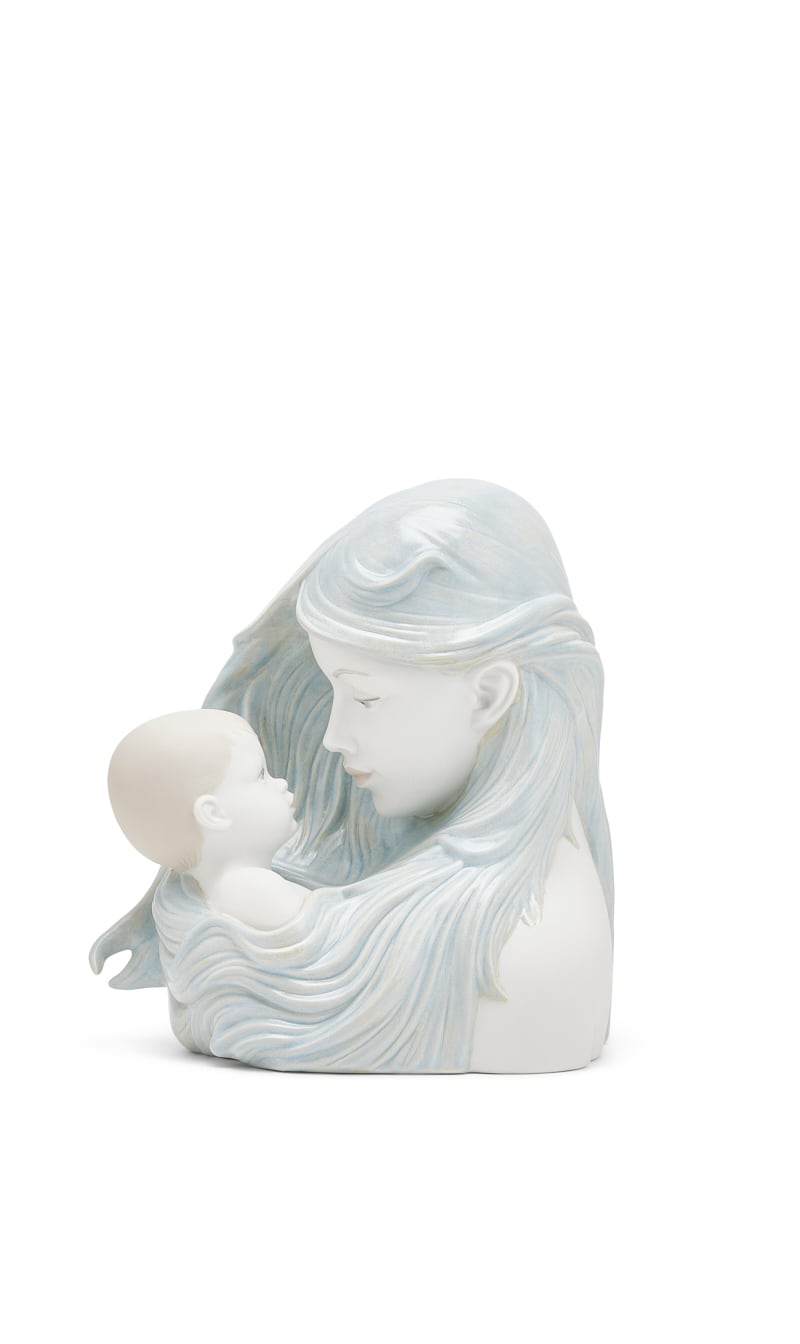 

Sweet Caress Mother Figurine, Grey