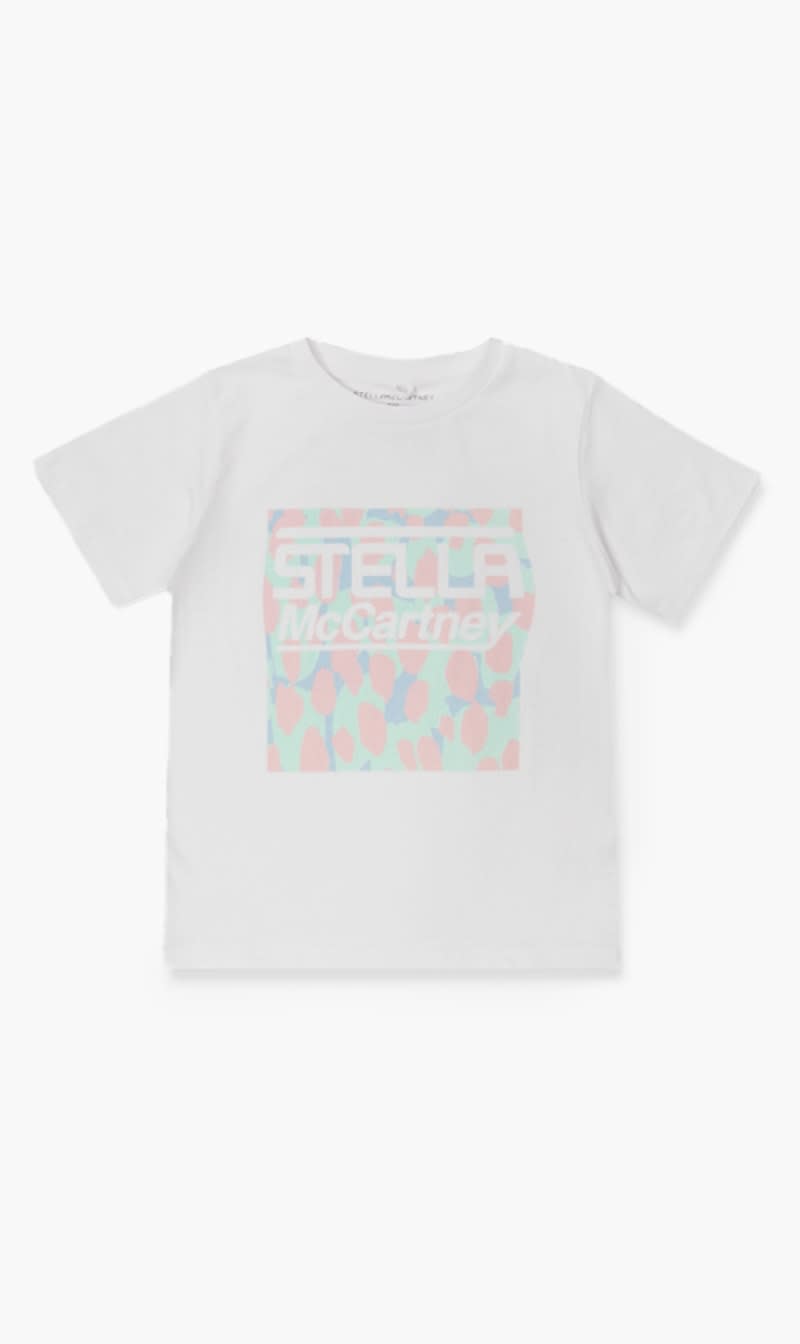 

Stella Mc Cartney White Sport T-shirttop for Girls | The Deal Outlet