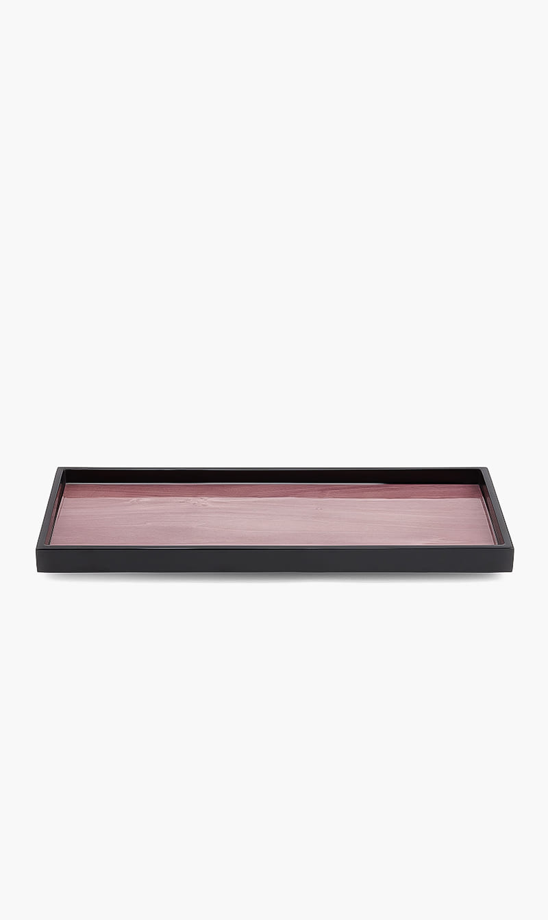 

Purple Tulipwood Bathroom Tray, Brown