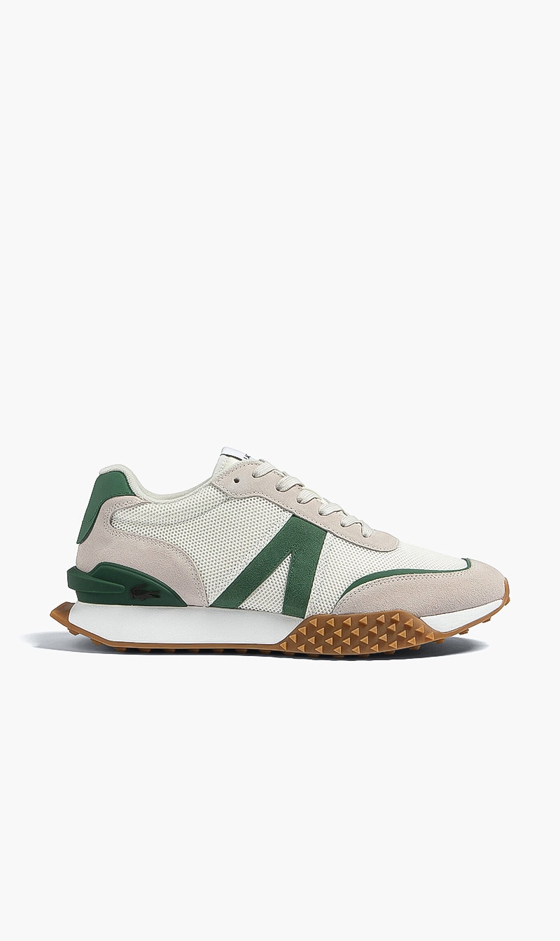 

Lacoste Green L Spin Deluxe Lace Sneakers for Men | The Deal Outlet