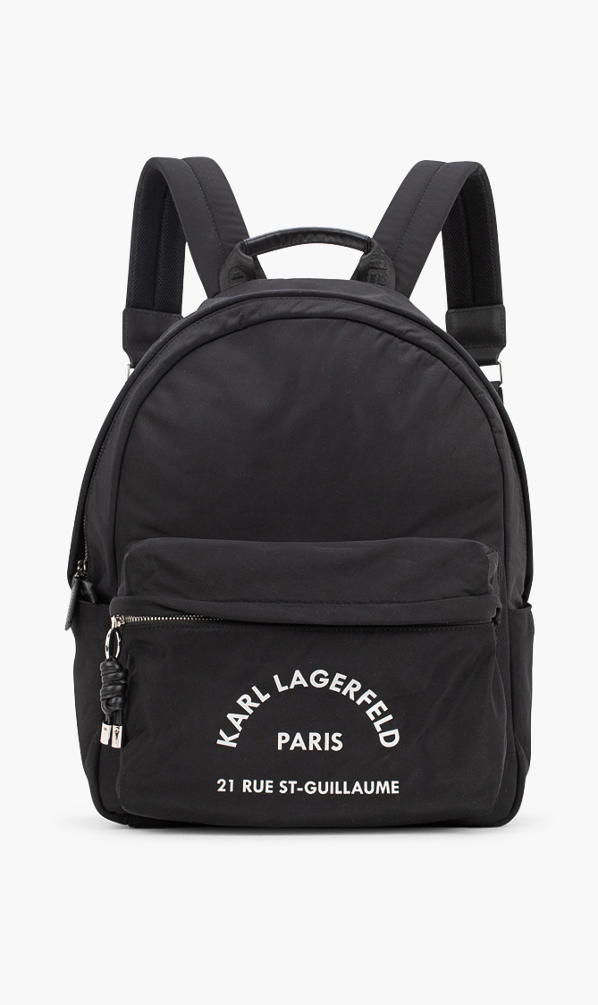 

KARL LAGERFELD Graphic Laptop Backpack