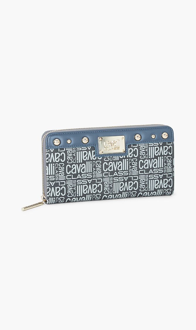 

Cavalli Class Signature Long Zip Around Wallet