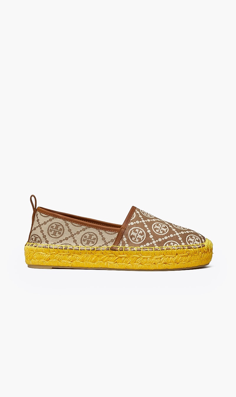 

Monogram Platform Espadrille, Yellow