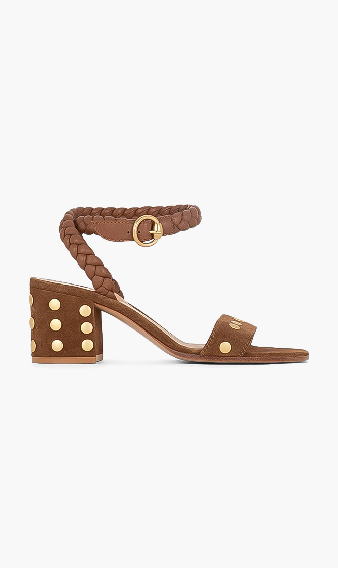 

Gianvito Rossi Braided Leather Sandals