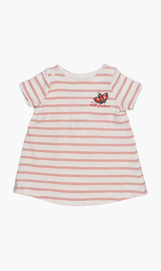 

Striped Dress, Pink