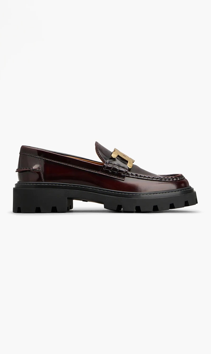 

Tod's Red Gomma Pesante 08j Catena for Women | The Deal Outlet