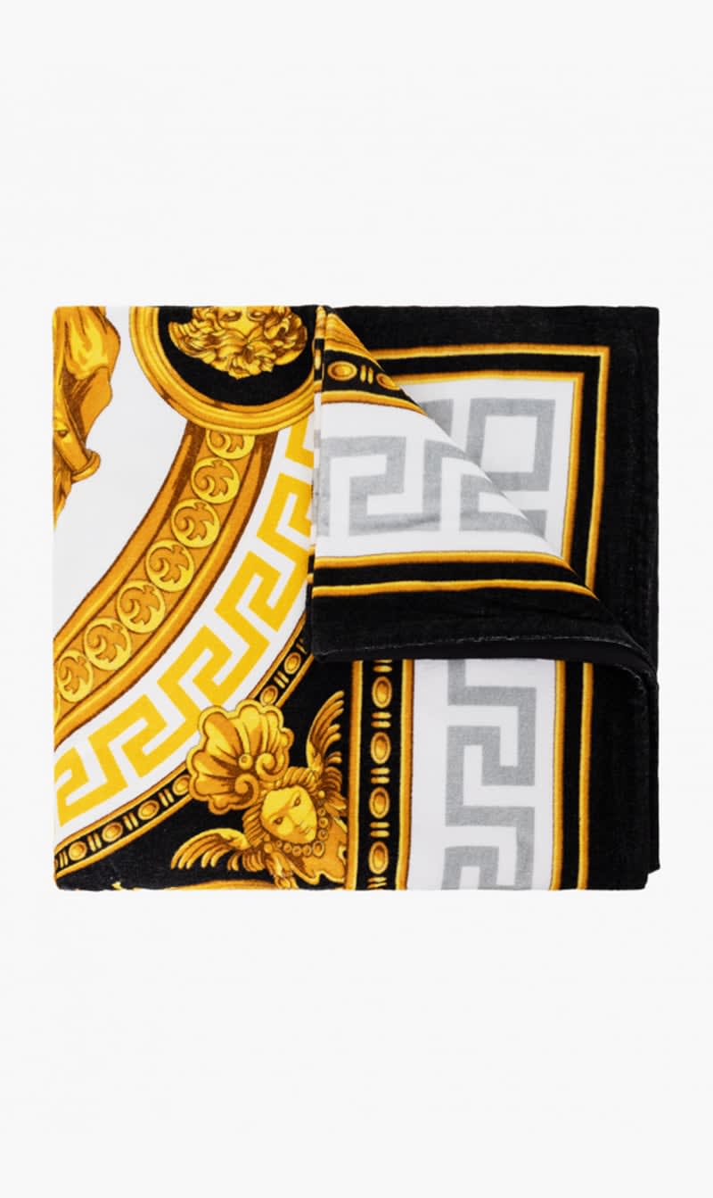

Versace Multi-color La Coupe Des Dieux Bath Towel | The Deal Outlet