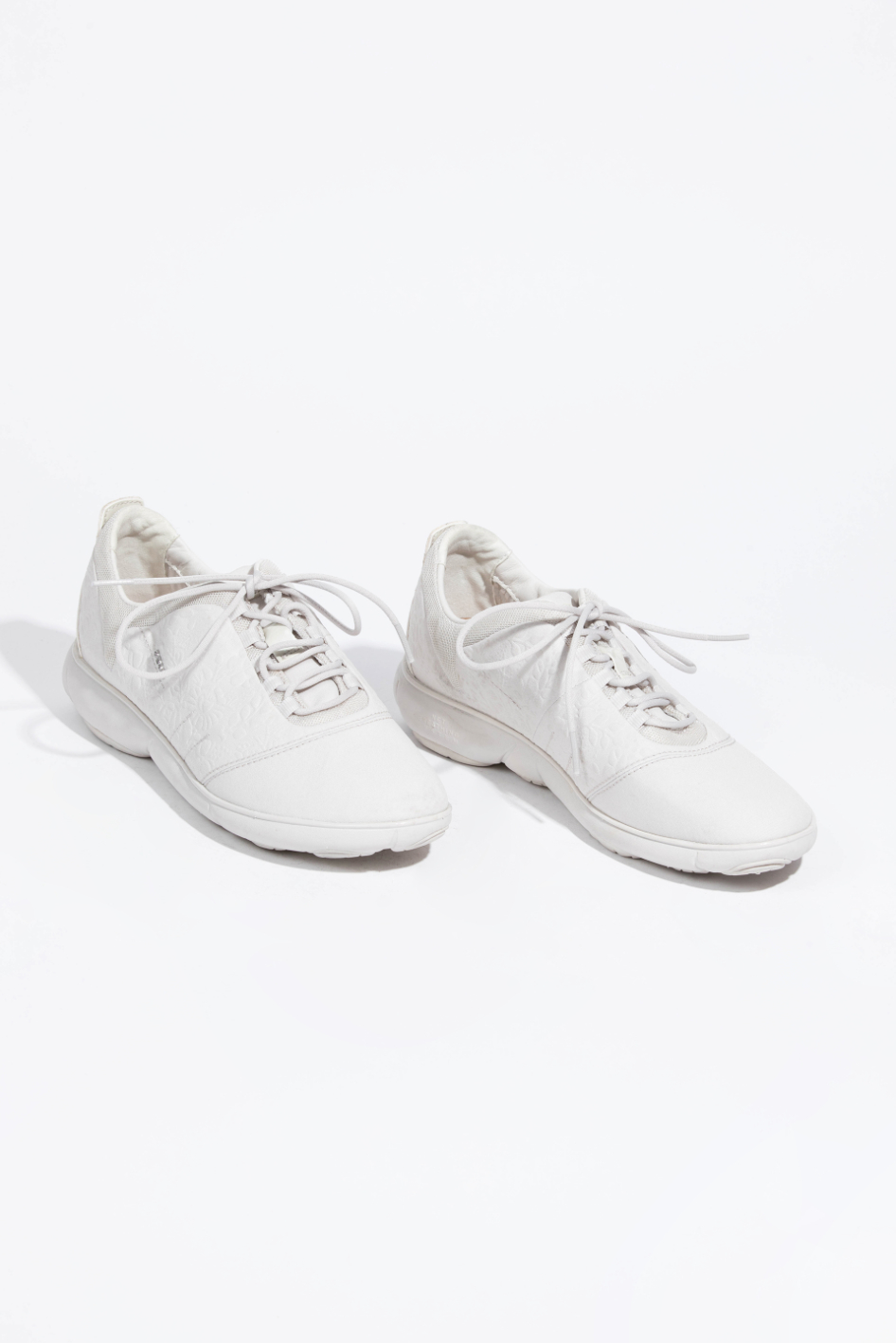 Geox Nebula Floral Embossed Sneakers