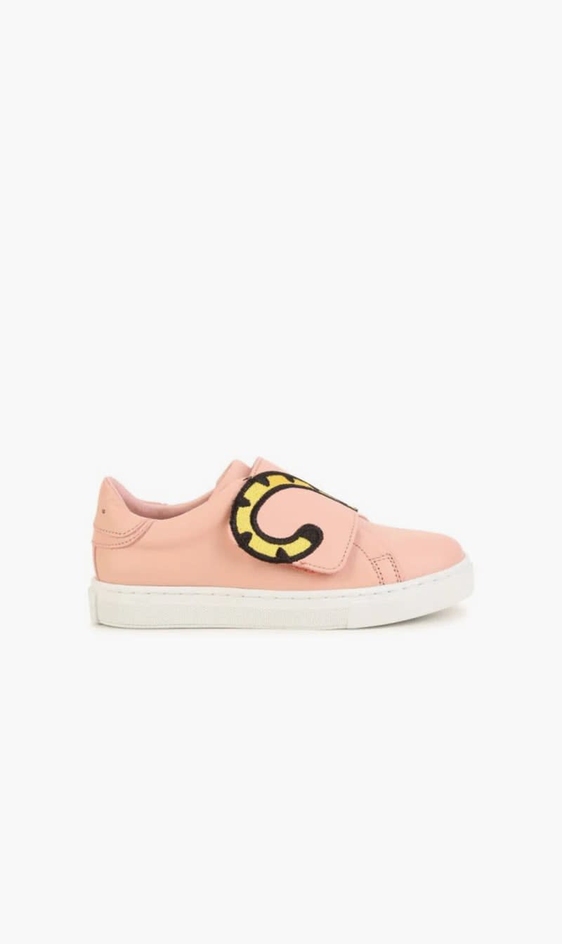 

Kenzo Beige Touch-strap Sneakers | The Deal Outlet