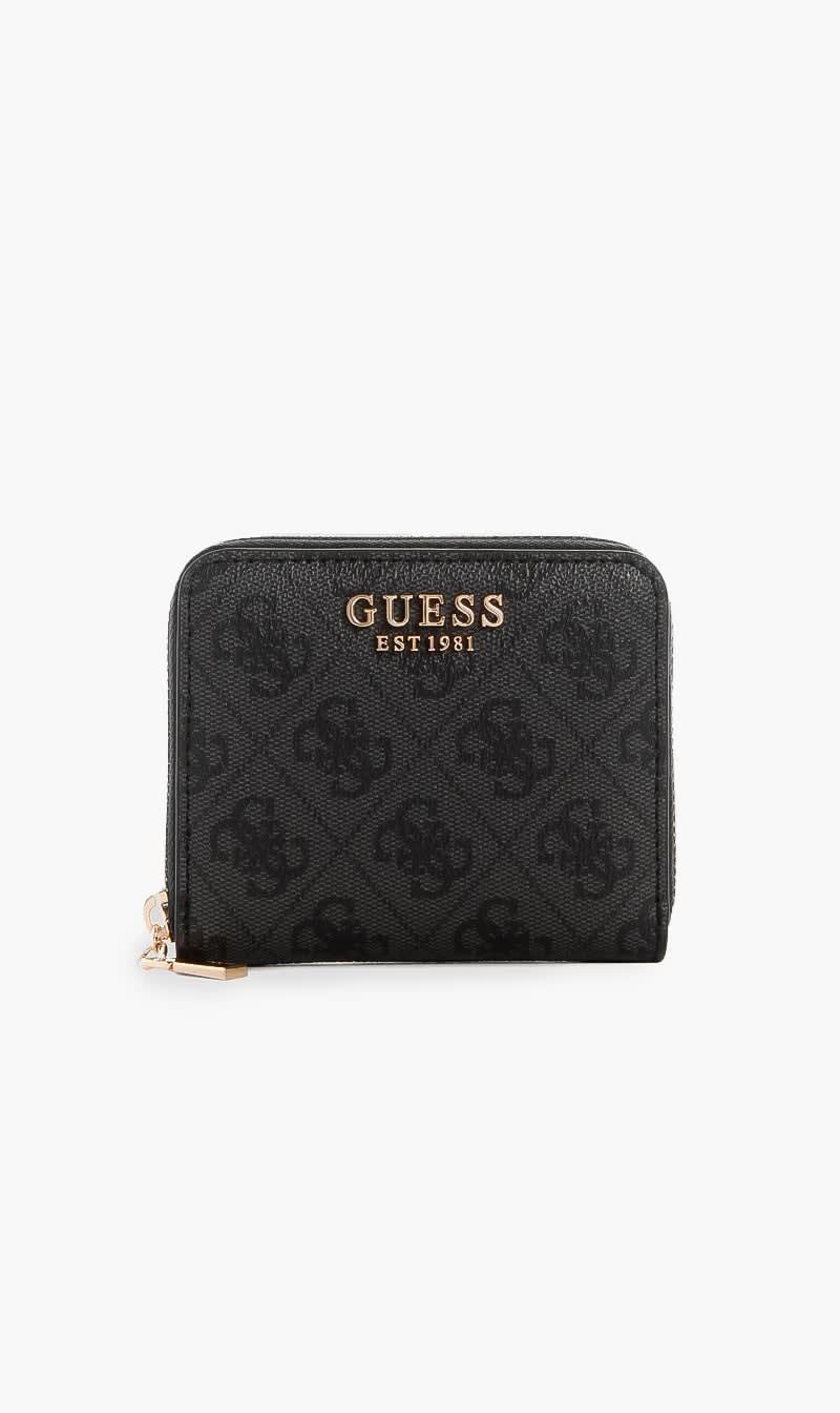

Guess Grey Laurel Slg Small Zip Around for Women | The Deal Outlet