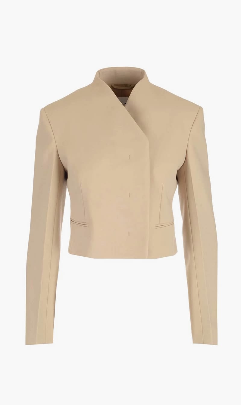 

Salvatore Ferragamo Beige Jacket for Women | The Deal Outlet