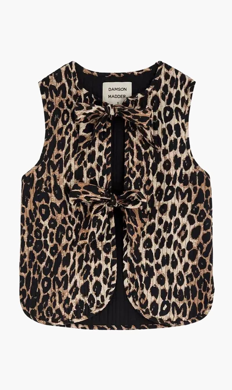 Multicolor Tilly -print Cotton Gilet for Women