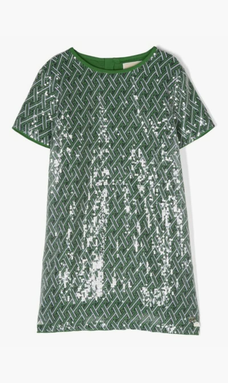 

Michael Kors Green Kids Dress for Girls | The Deal Outlet