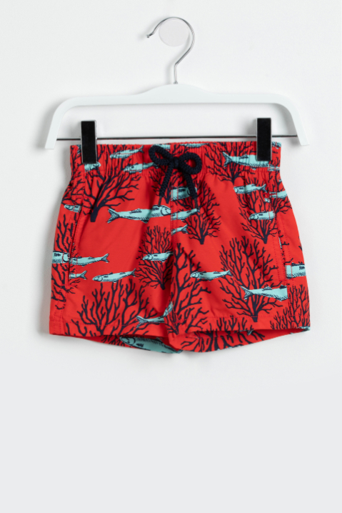 

VILEBREQUIN Coral And Fish Print Swim Trunks