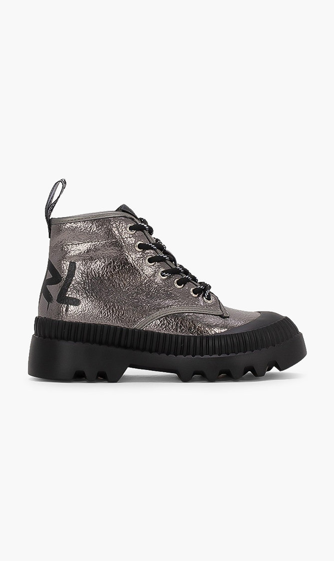 

KARL LAGERFELD Trekka Ii Brush Logo Hiker Shoes