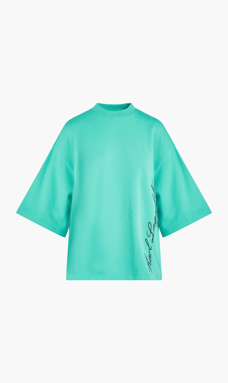 

Karl Lagerfeld Green Hotel Karl Sslv Sweatshirt for Women | The Deal Outlet