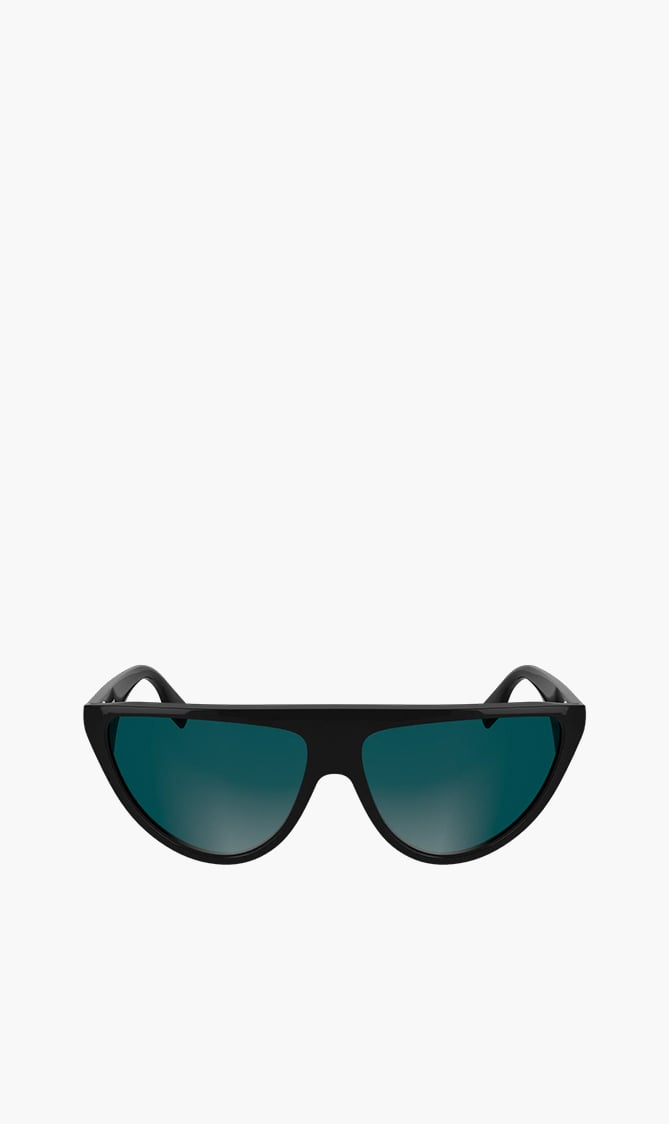 Black Karl Lagerfeld Blue Karl Lagerfeld Sunglasses for Women