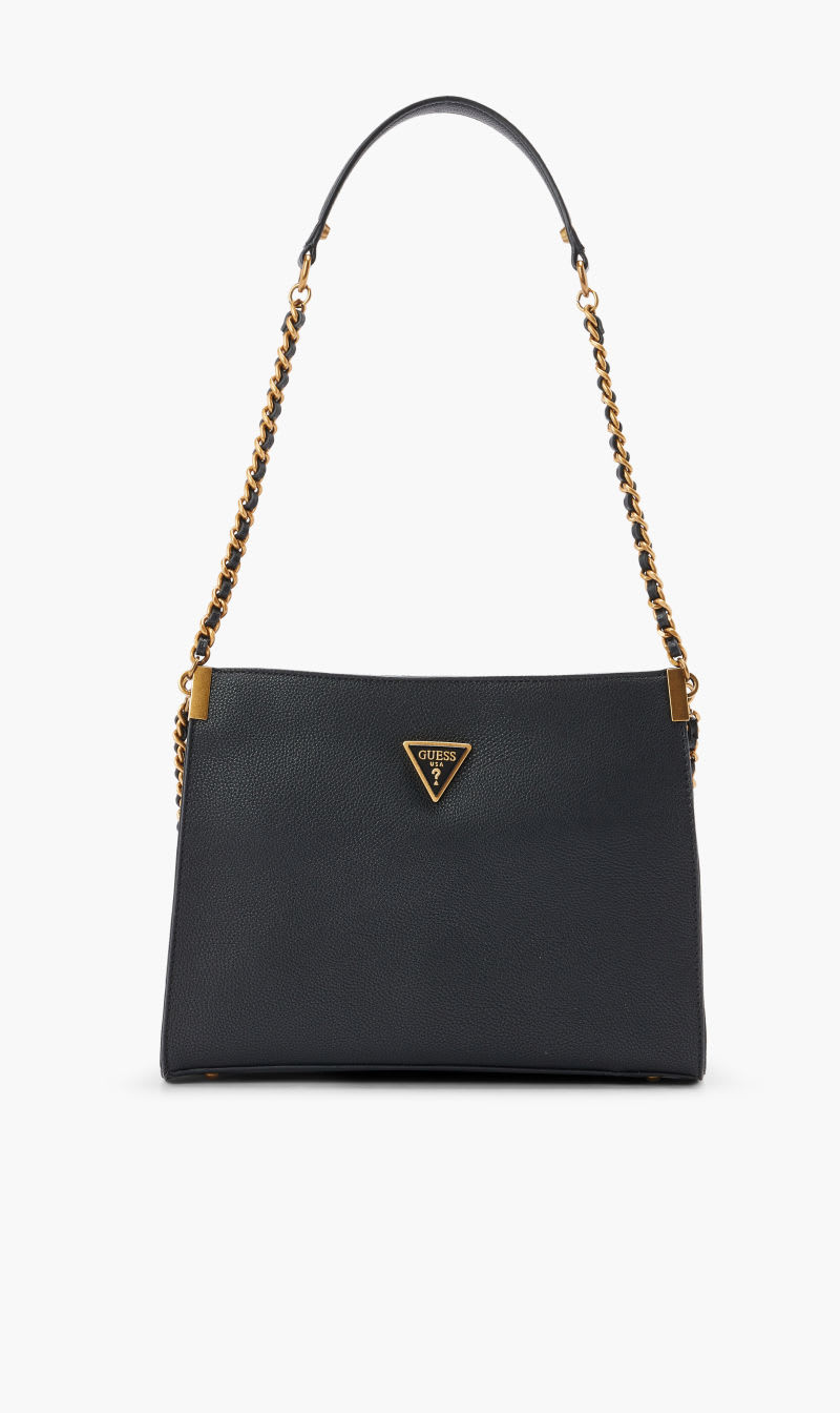 

Guess Black Maranta Small Shoulder Satchel for Women | The Deal Outlet