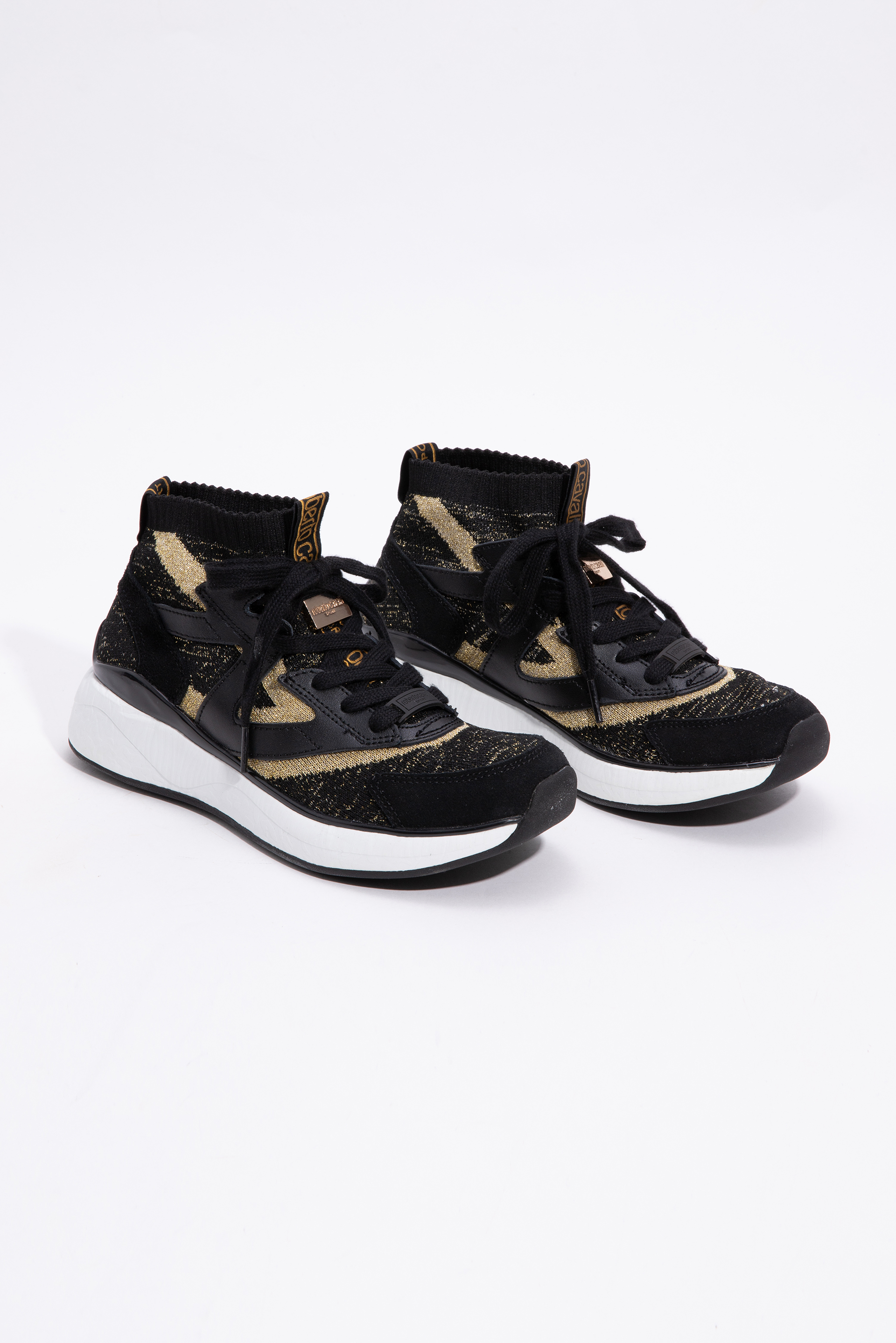 

Roberto Cavalli Patterned Sock Women's Sneaker