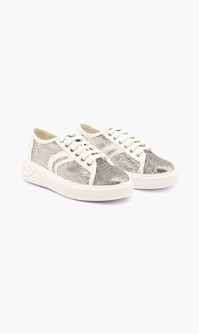 

Geox Ottaya Sequined Embellished Sneakers
