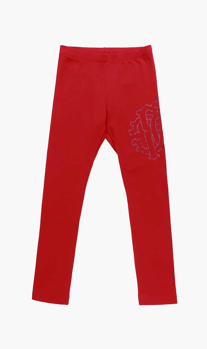 

Glittered Logo Leggings