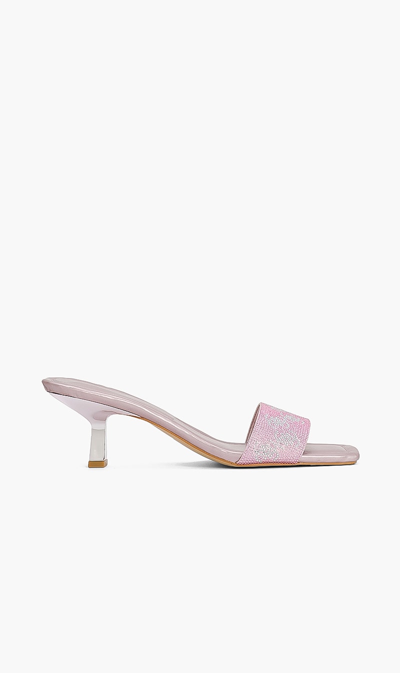 

Guess Pink Betiane Slip On Sandals for Women | The Deal Outlet