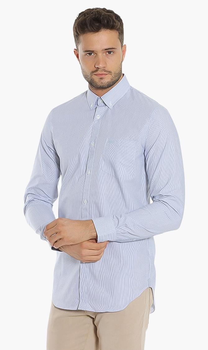 

Lacoste Regular Fit Stripes Long Sleeves Shirt
