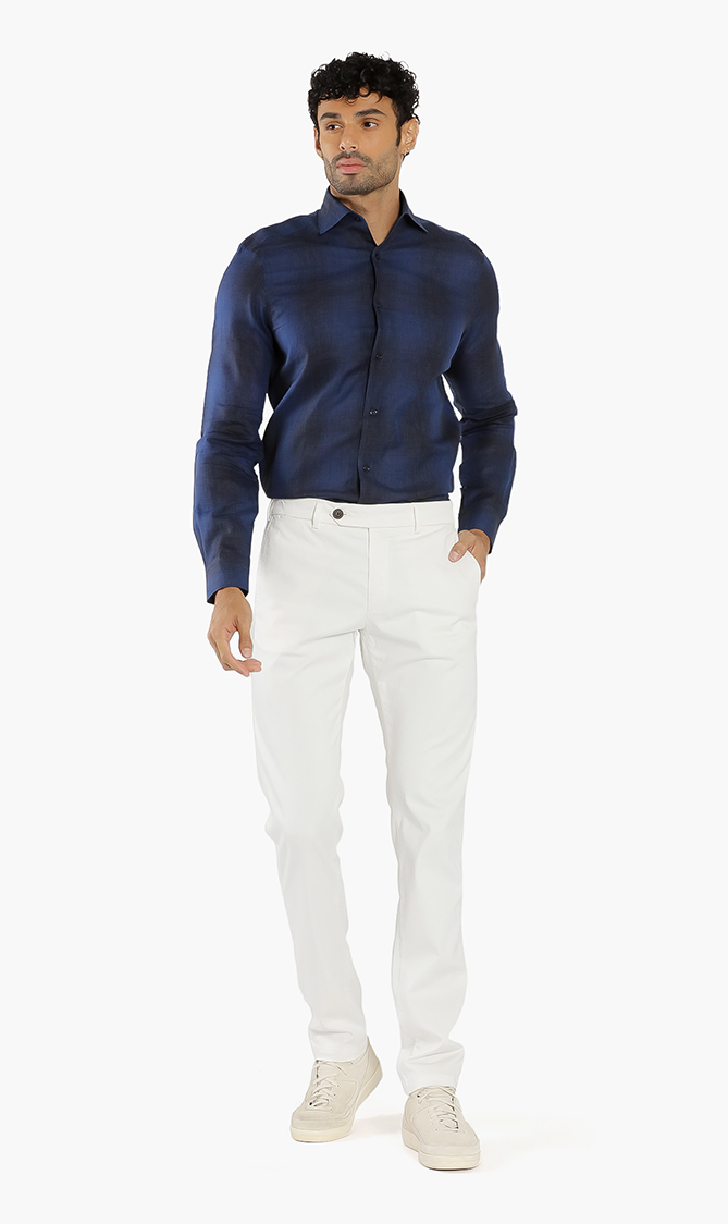 

Pal Zileri Plain Chino Pants