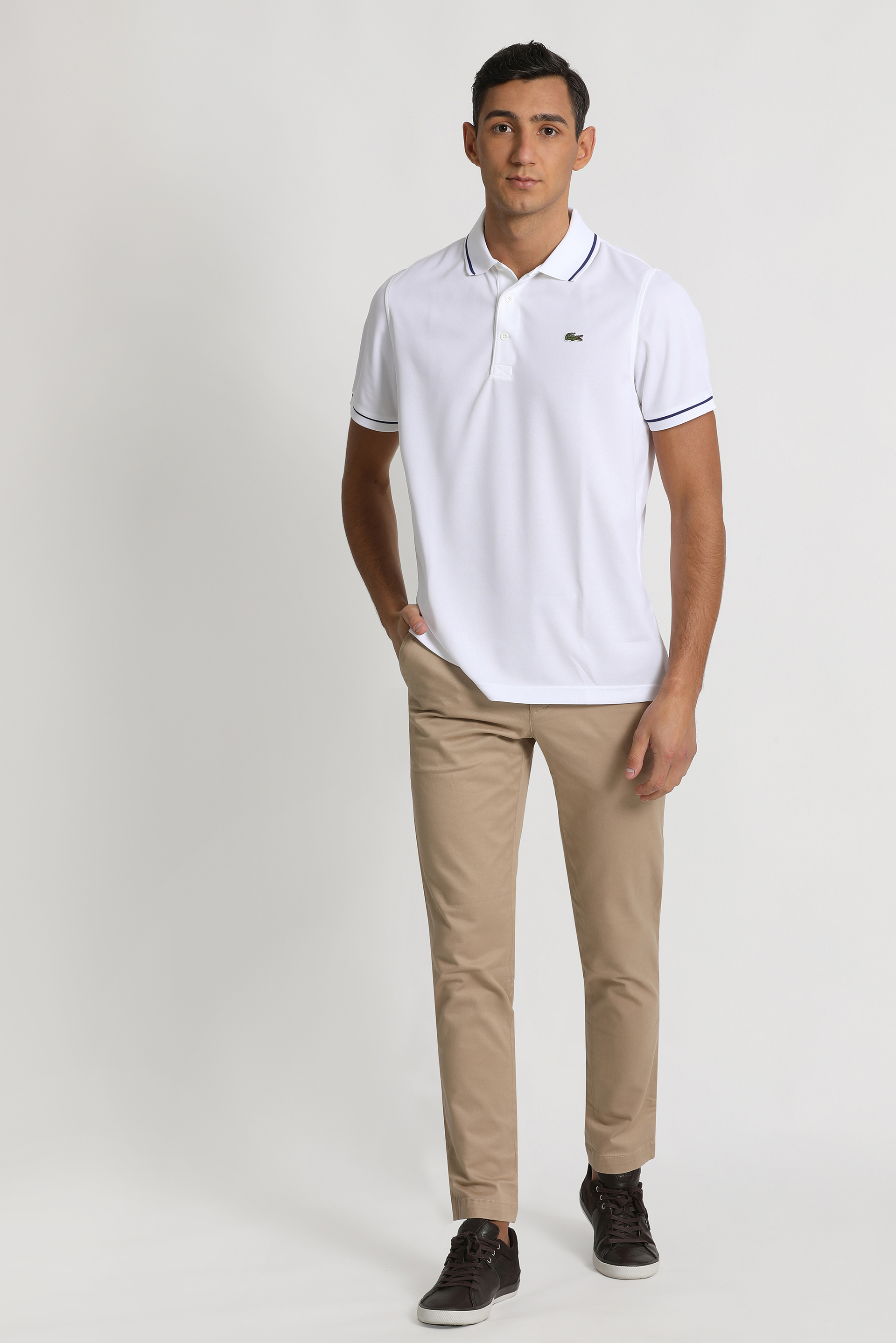 

LACOSTE Trimmed Lightweight Polo