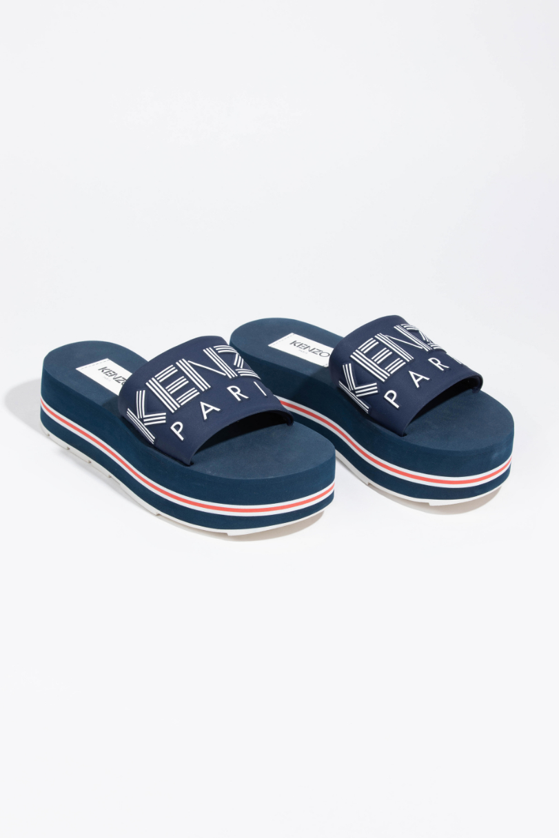 

KENZO Papaya Platform Sporty Slides