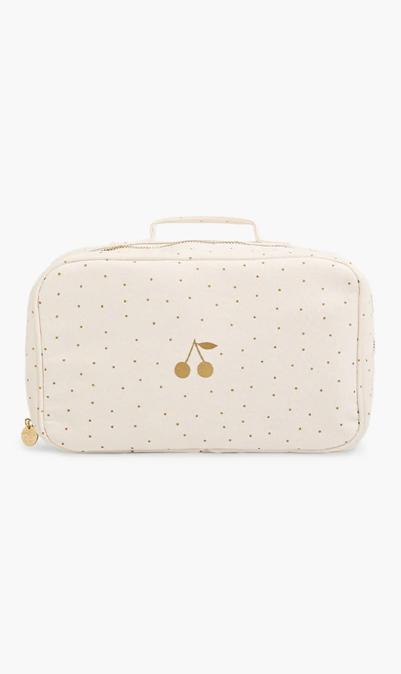 

Bonpoint Gold Suitcase | The Deal Outlet