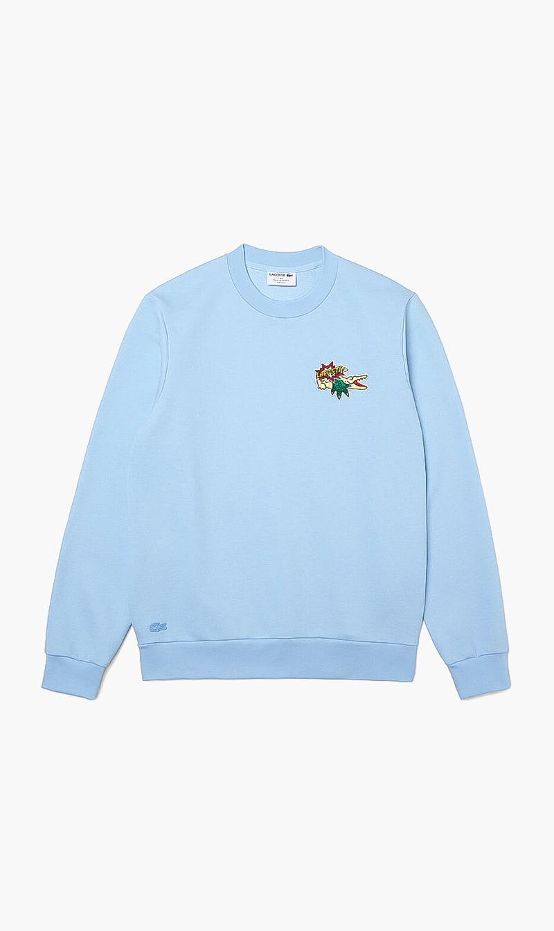 

Lacoste Blue Classic Fit Sweatshirt for Men | The Deal Outlet