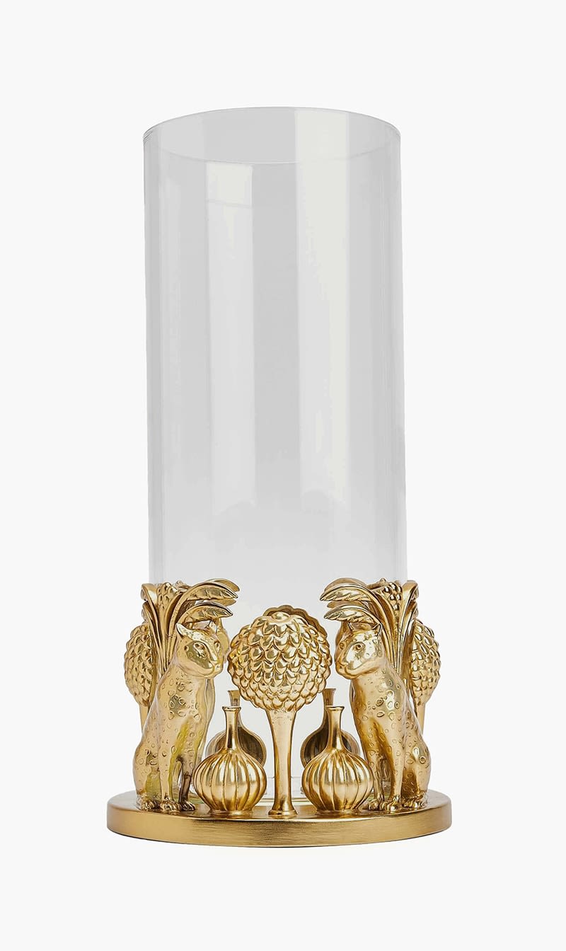 

4957 Others Leopard & The Lake Vase Medium Gold | The Deal Outlet