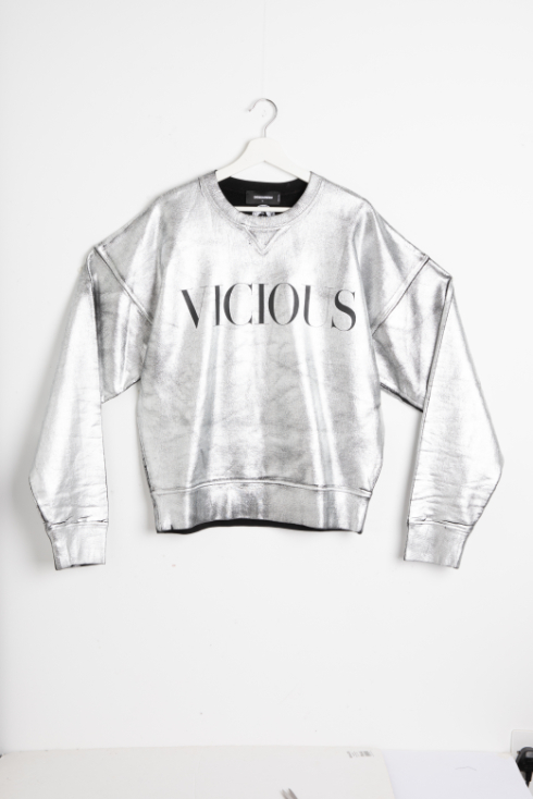

Dsquared2 Mettalic Design Sweatshirt