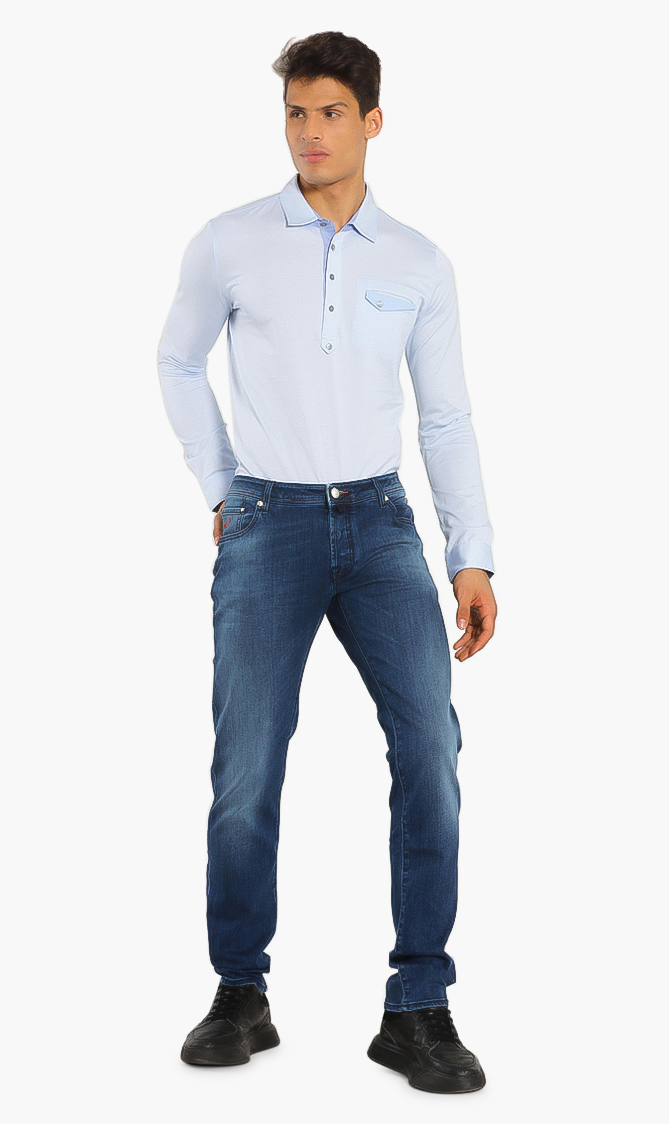 

Jacob Cohen Flag Stretch Jeans