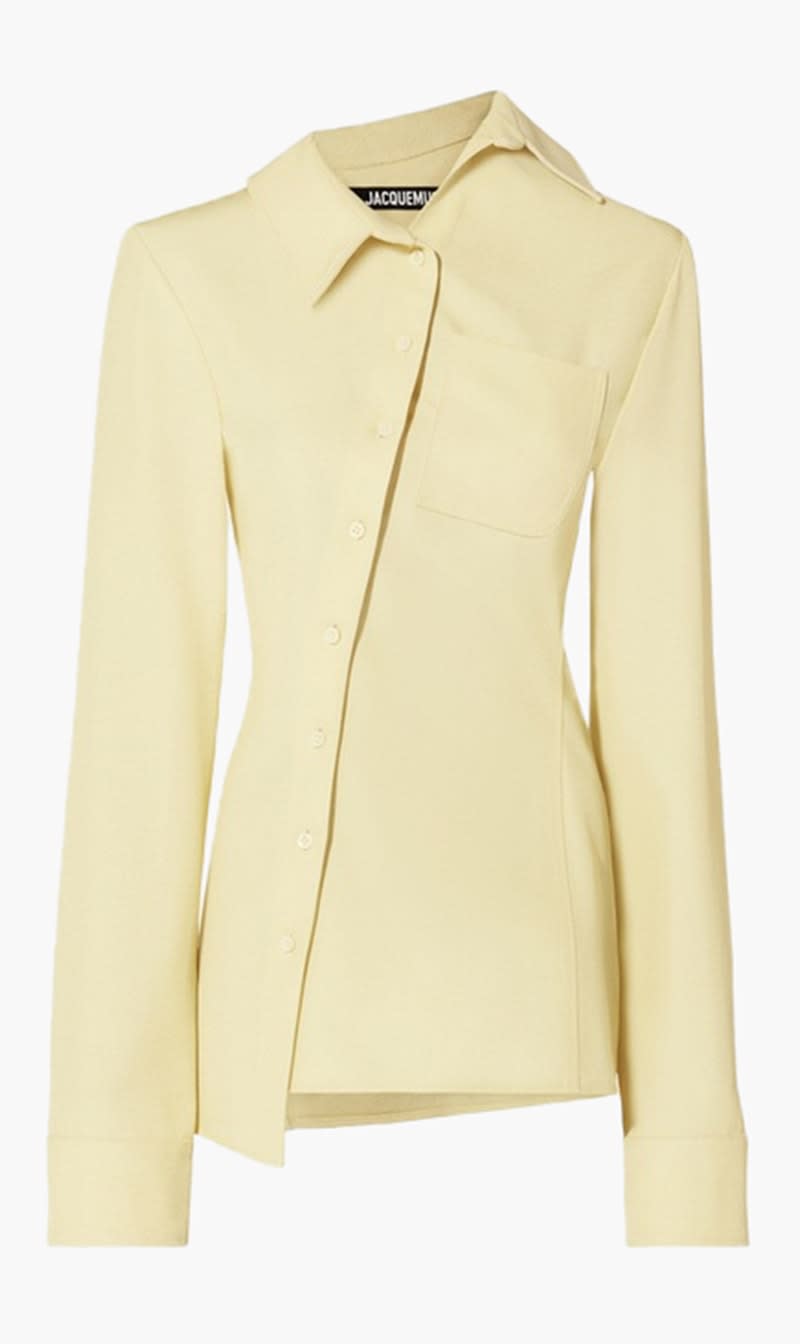 

Jacquemus Yellow Pablo Shirt for Women | The Deal Outlet