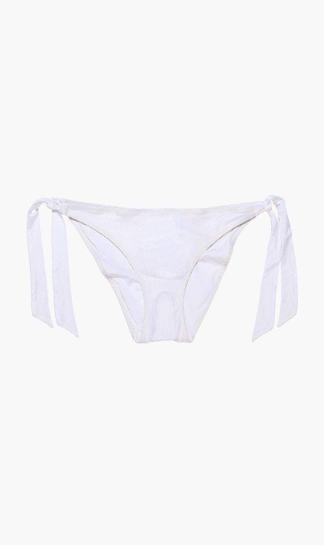 

Side Knot Bikini, White