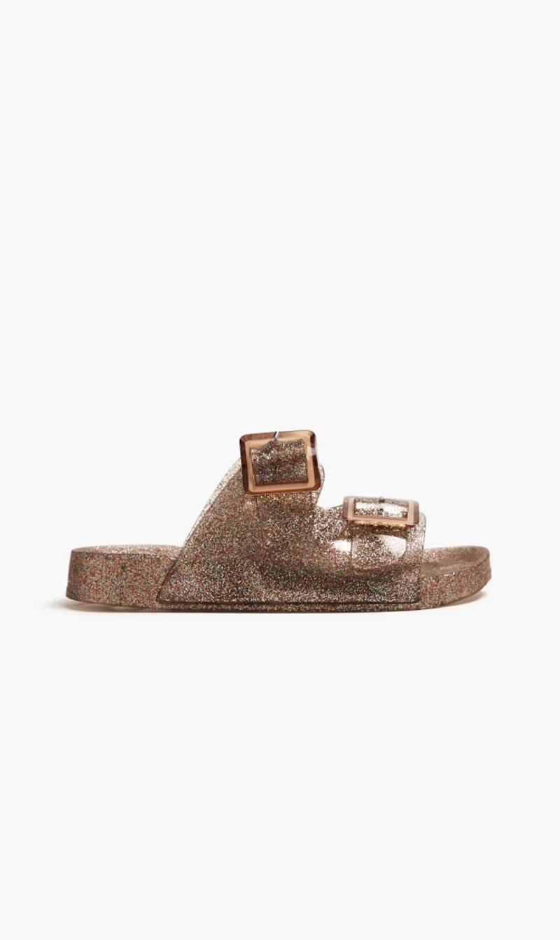 

Colors Of California Gold Jelly Bio Sandals for Women | The Deal Outlet