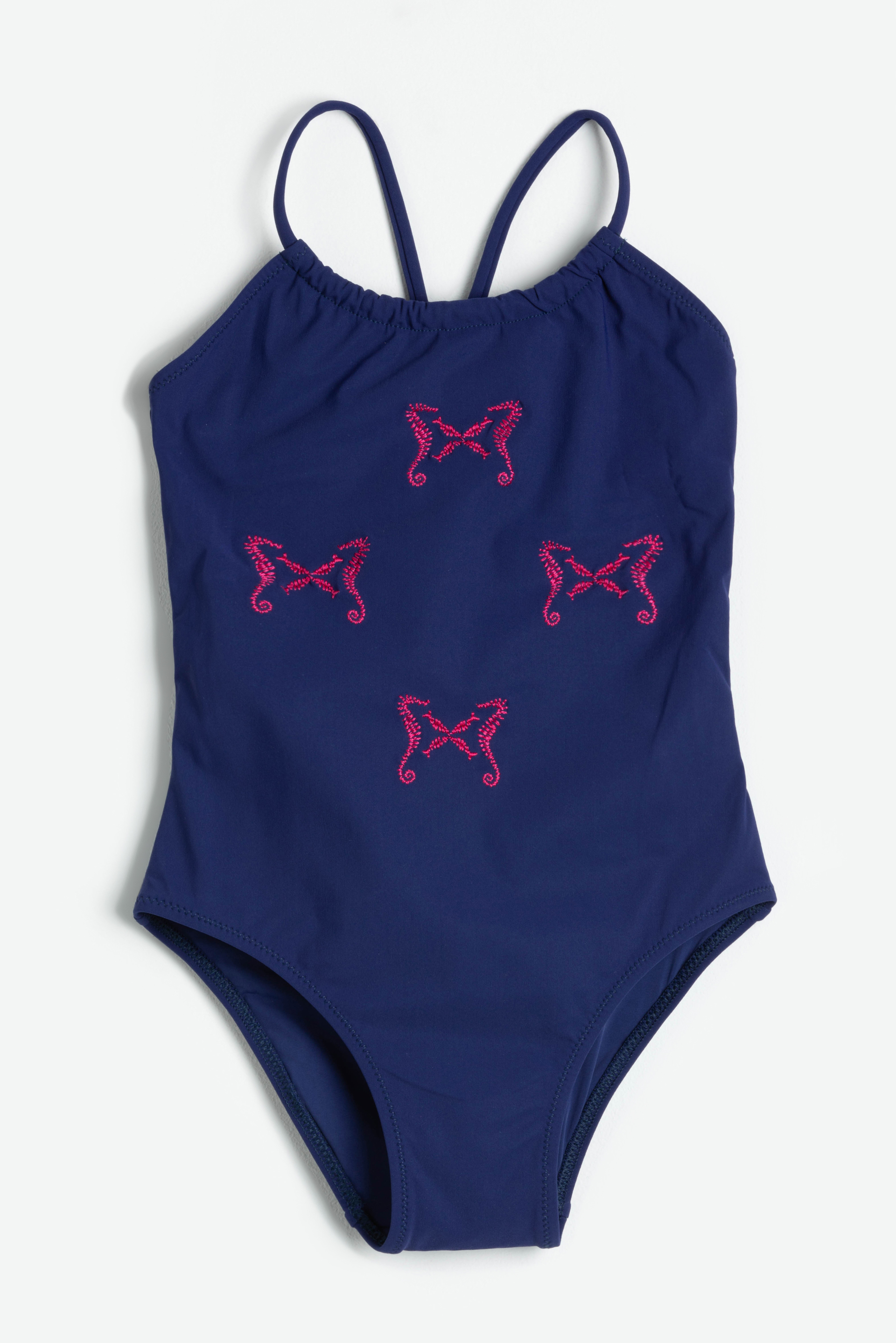

Vilebrequin Gazette Embroidered One Piece Swimsuit