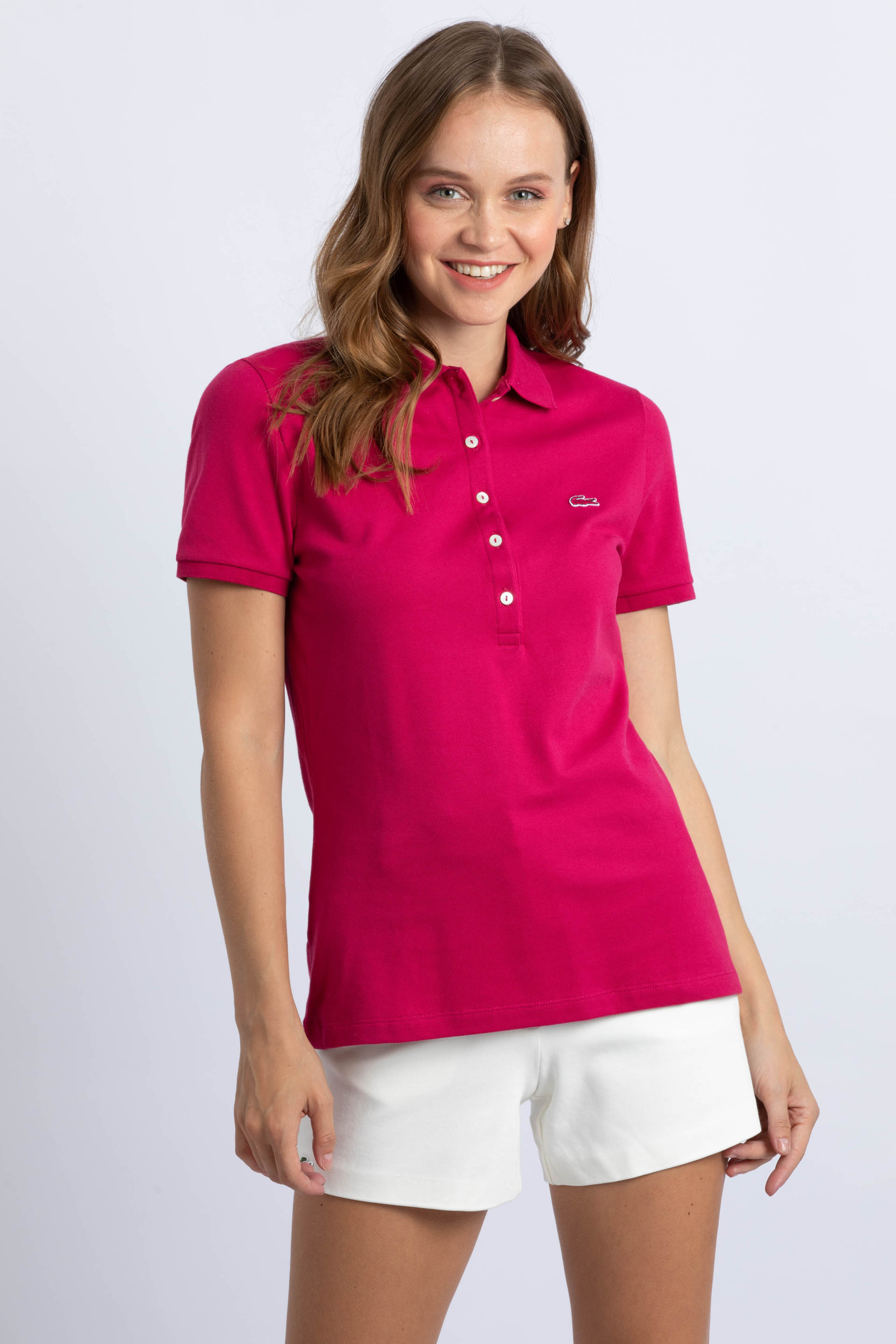 

Lacoste Slim Fit Stretch Mini Cotton Piquãƒâ© Polo Shirt